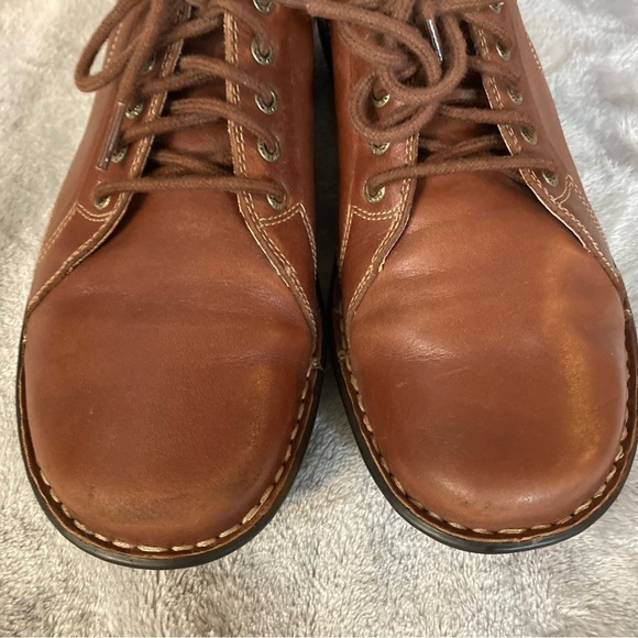 Red Wing Lace Up Oxford Style 4933 Leather Pecan Brown Shoes Size 9.5B - Picture 10 of 16